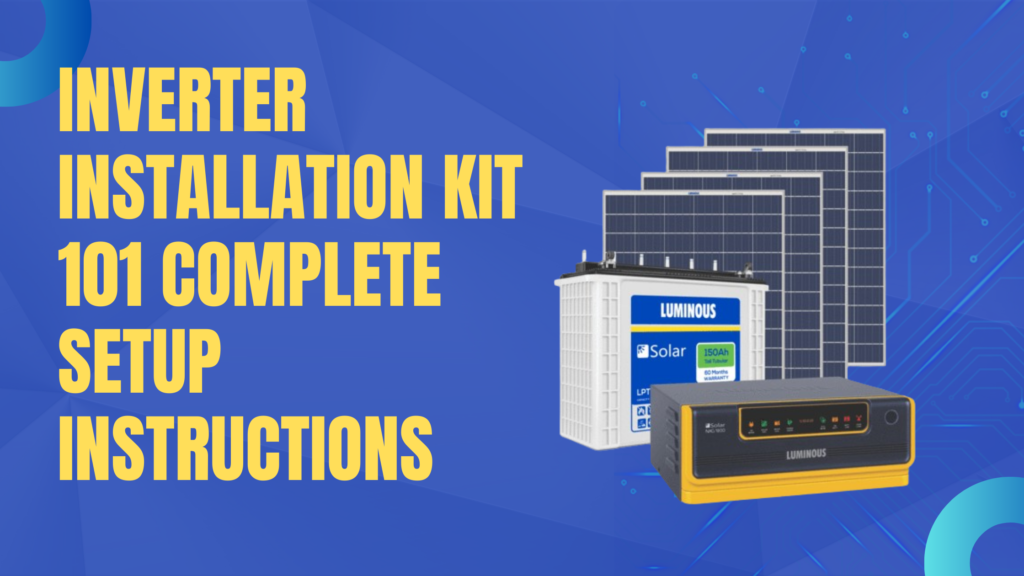 Inverter Installation Kit